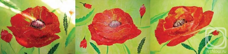 Ageeva-Usova Irina. Poppies