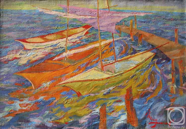 Mirgorod Igor. Fishing boats