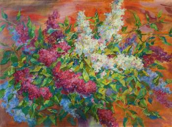 Bouquet of lilac (A Lilac Bouquet). Mirgorod Igor