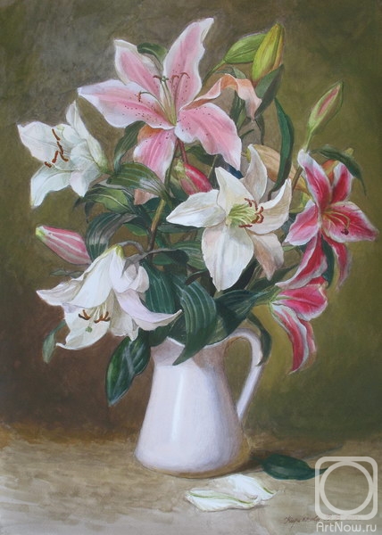 Kiryanova Victoria. Bouquet of lilies