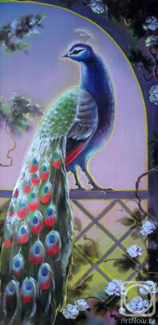 Mavrycheva Lubov. From the diptych of the Peacock. Peacock