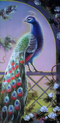From the diptych of the Peacock. Peacock. Mavrycheva Lubov