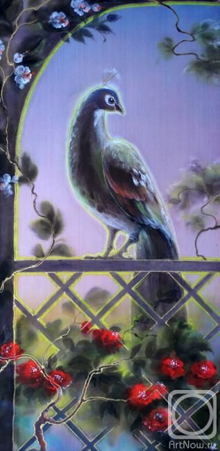 Mavrycheva Lubov. From the diptych of the Peacock. Peahen