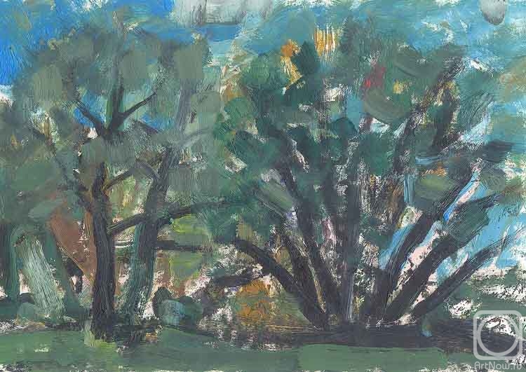 Karaceva Galina. Evening Park