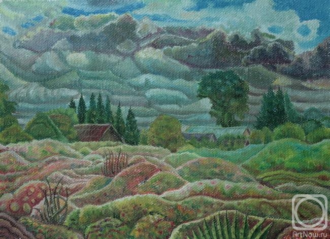 Klenov Andrei. At the end of summer