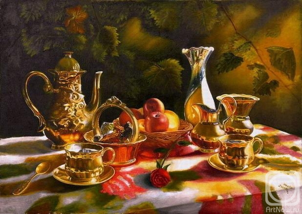 Zolottsev Vasily. The memories. Tea together