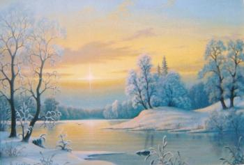 Winter evening. Hohlov Vladimir