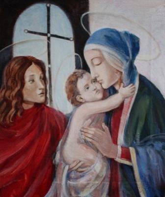 Madonna and Child and Baptist. Ast Marina
