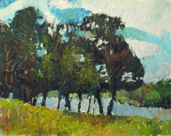 Landscape with a woodland. Alekseev Vladimir