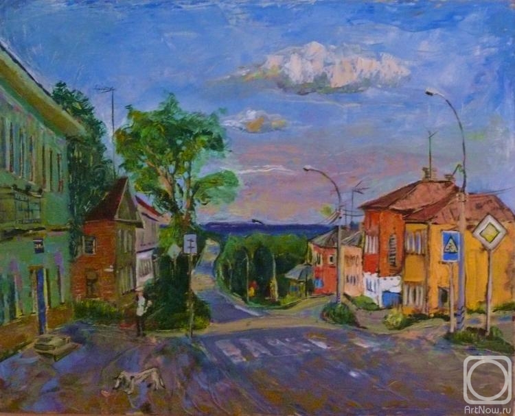 Polyakov Arkady. Rosa Luxemburg Street in Kadnikov