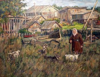 Once upon a time my grandmother had a gray goat. Polikarpova Anna