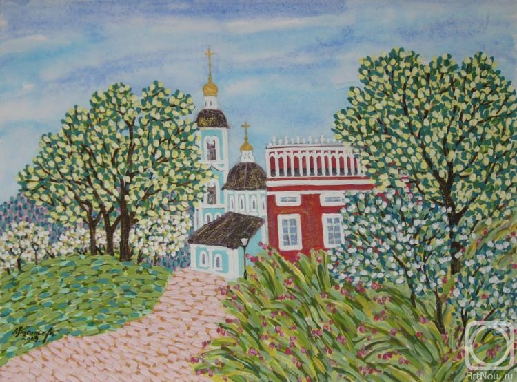 Vasileva Lyudmila. Tsaritsyno. The road to the temple