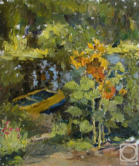 Shevchuk Svetlana. Pereslavl. Sunflowers