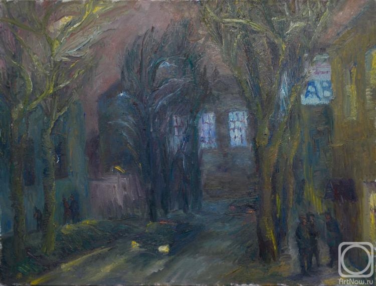 Kalmykova Yulia. Night landscape