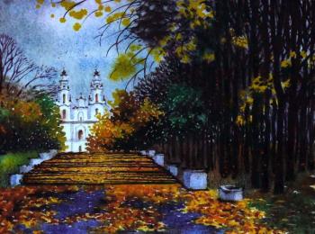 The autumn alley. Ivanova Olga
