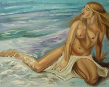 Copy 328 (Nude against the background of the sea). Lukaneva Larissa