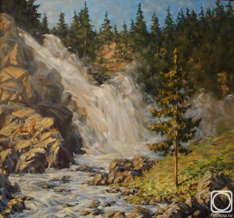 Lyssenko Andrey. Near Waterfall