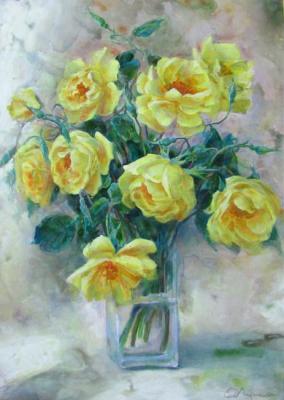 YELLOW ROSES. Luchkina Olga