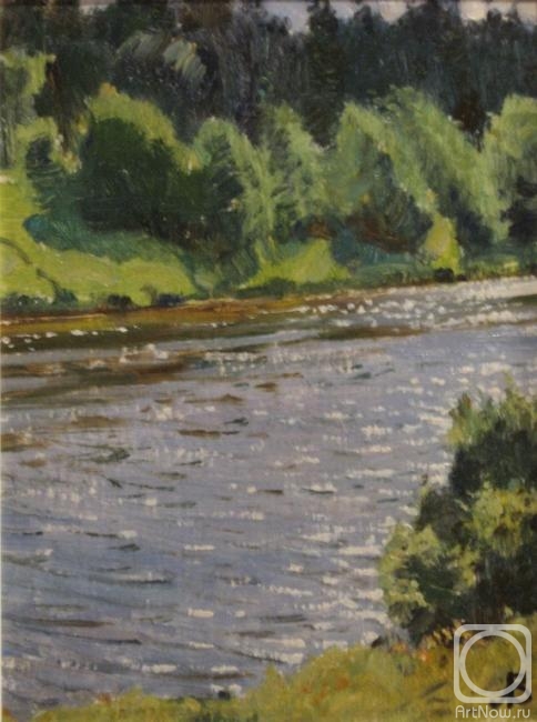 Lapovok Vladimir. The River Glitters (Etude. Ruza)