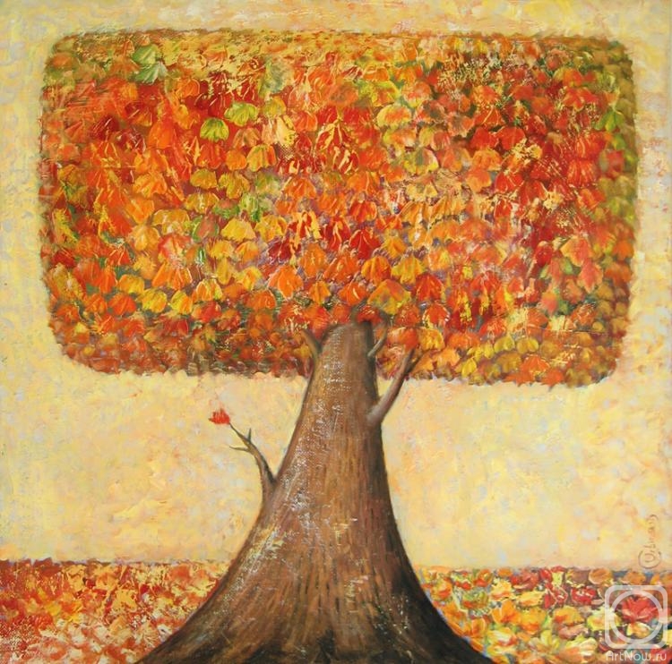 Urbinskiy Roman. Autumn tree