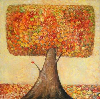 Autumn tree. Urbinskiy Roman
