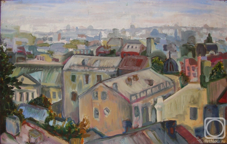 Petrovskaya Tatyana. Studio window sihgt