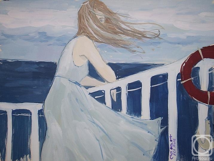 Petrovskaya Irina. To look at ocean