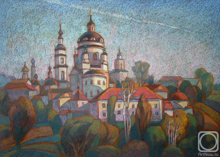 Volfson Pavel. Autumn evening in the monastery