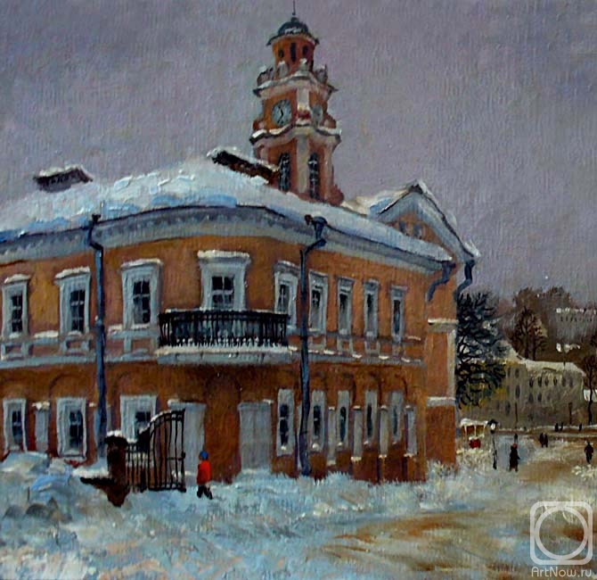 Ivanova Olga. The winter in the town