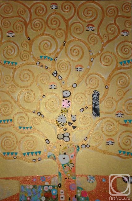 Shevchenko Nikolai. Tree of Life (based on G.Klimt)