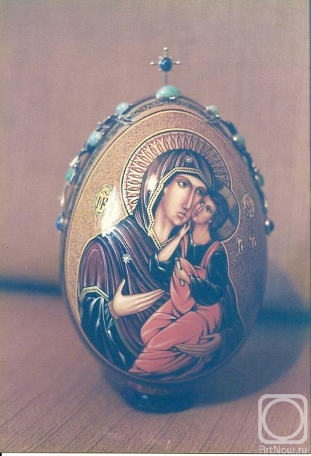 August Sergei. Easter egg. Our Lady Tenderness