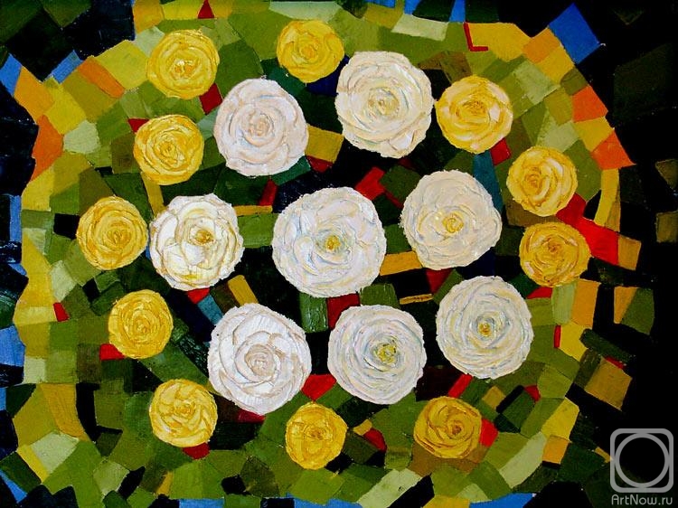 Petrov Sergey. Roses bouquet