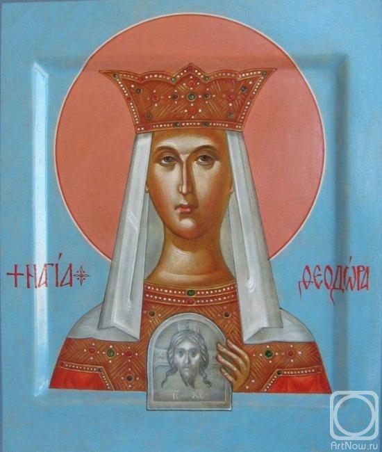 Kutkovoy Victor. Holy Blessed Queen Theodora