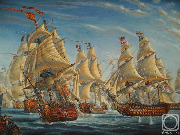 Gorbunov Anatoliy. The battle of trafalgar' 21 october 1805
