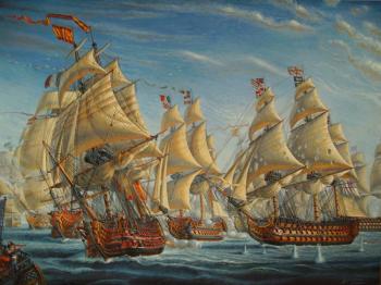 The battle of trafalgar' 21 october 1805