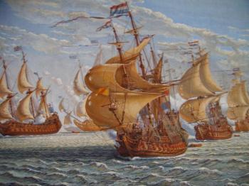 The battle of Texel 21 august 1673. Gorbunov Anatoliy