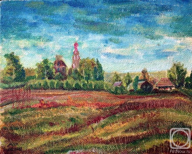 Klenov Andrei. A rural view