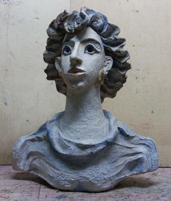 Natasha (Plastic Fireclay). Pomelova Innesa