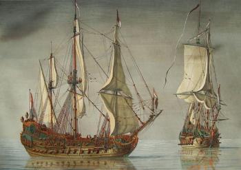 Dutch sailing ships-1. Gorbunov Anatoliy