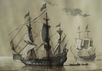Dutch sailing ships-2. Gorbunov Anatoliy