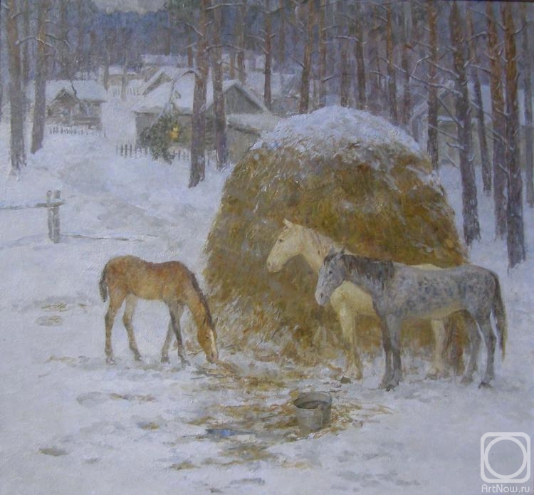 Goltseva Yuliya. In winter time