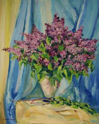 Lilac in a vase. Ageeva-Usova Irina
