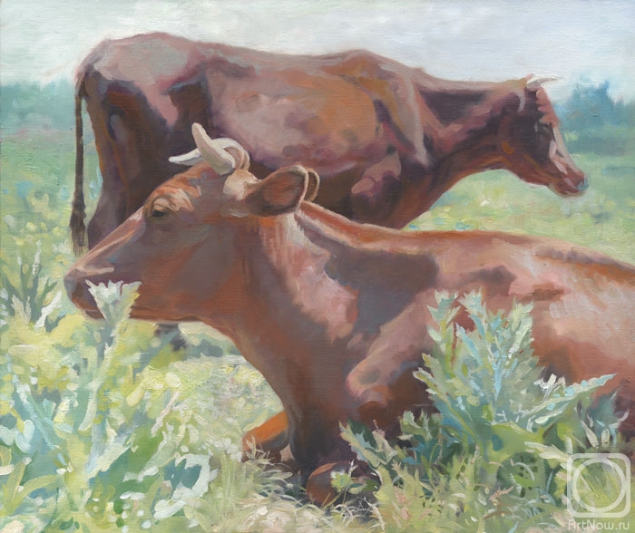 Chernov Denis. Two Cows