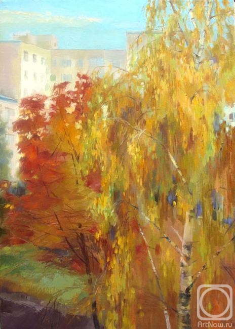 Roshina-Iegorova Oksana. Autumn outside my window