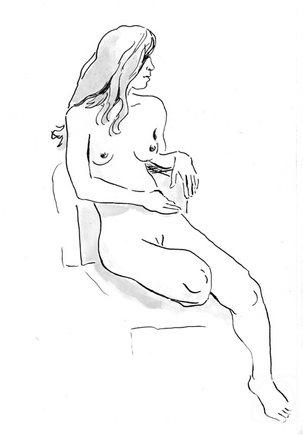 Malancheva Olga. Sketch 15