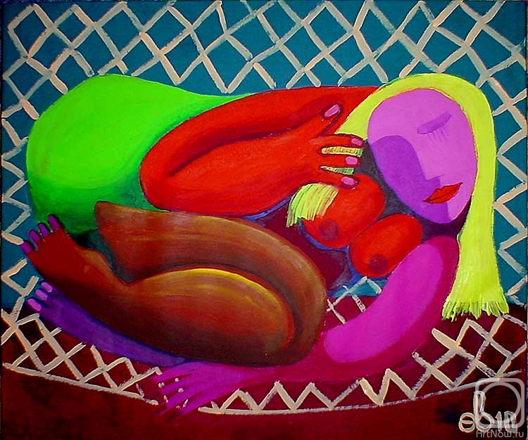 Yevdokimov Sergej. Receding in a hammock