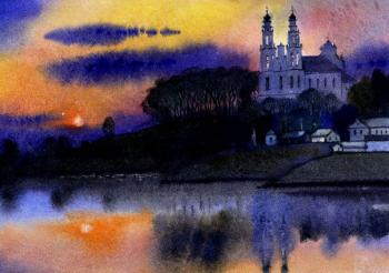 The sunset. Ivanova Olga