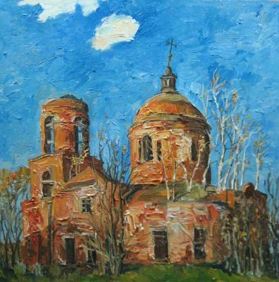 Church in Gosteshevo. Pomelov Fedor