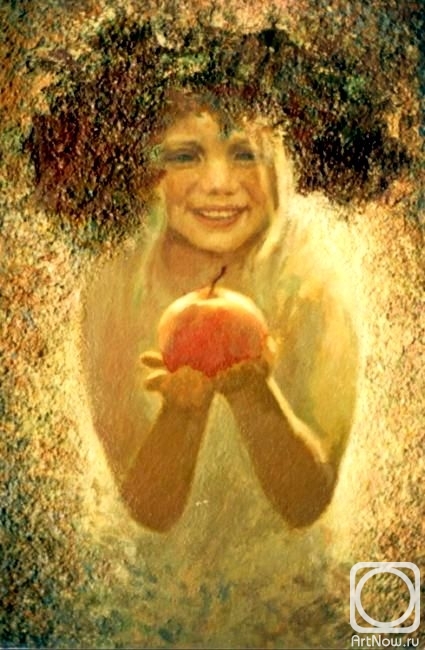 Morozov Edward. The girl with an apple