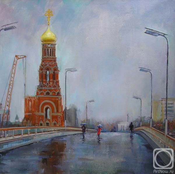 Tokar Irina. Rain in a city
